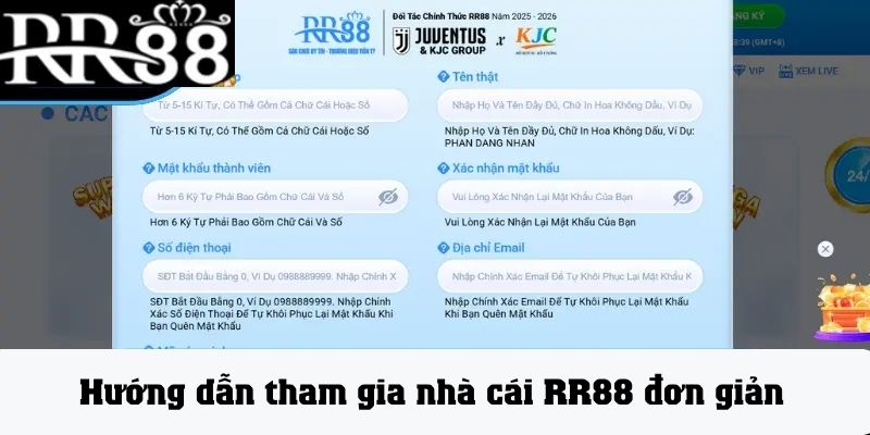 Hướng dẫn tất tần tật các bước tham gia tại nhà cái đơn giản